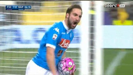 Gonzalo Higuain Goal HD - Fiorentina 1-1 Napoli 29.02.2016 HD