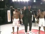 MMA Fighter Pukes a Ton of Blood After Win Think Whos win ?