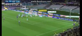 Nikola Kalinic Super Power SHOOT | Fiorentina 1-1 Napoli 29/02/2016