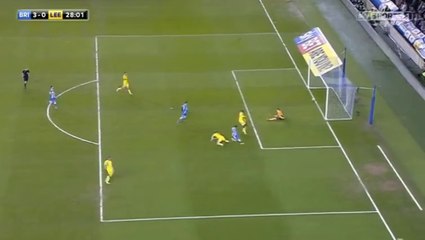 Hemed T. Goal HD -Brighton 3 - 0 Leeds   29.02.2016