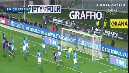 Marcos Alonso Goal ~ Fiorentina vs Napoli 1-0 ~ 29-2-2016 [Serie A]