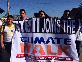 Filipino climate pilgrims to walk from Rome to Paris