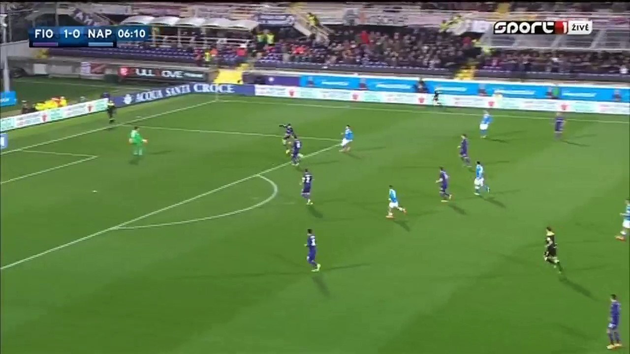 Gonzalo Higuain Goal Fiorentina 1 - 1 Napoli Serie A 29-2-2016 HD