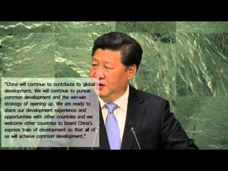 China commited to peaceful global development