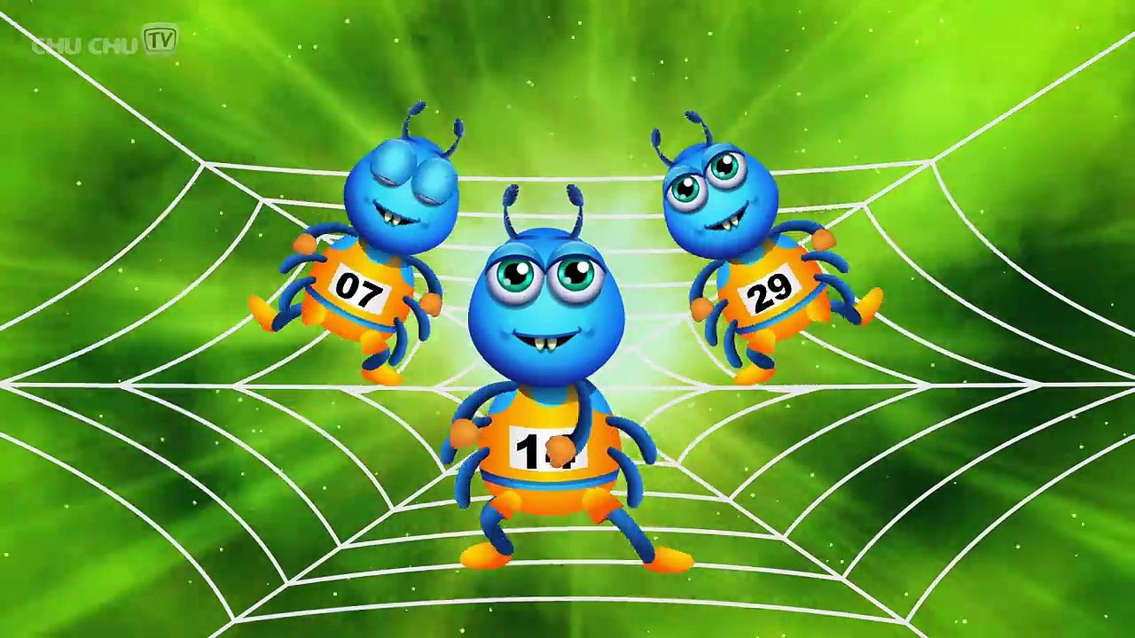 Itsy Bitsy Spider Nursery Rhyme With Lyrics - Cartoon Animation Rhymes & Songs for Children
