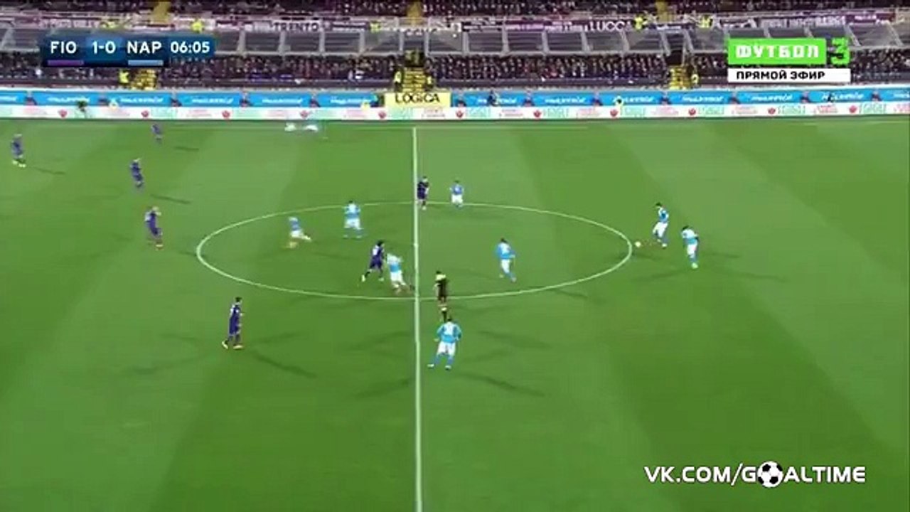 Gonzalo Higuain Goal HD - Fiorentina 1-1 Napoli - 29-02-2016 (720p HD)