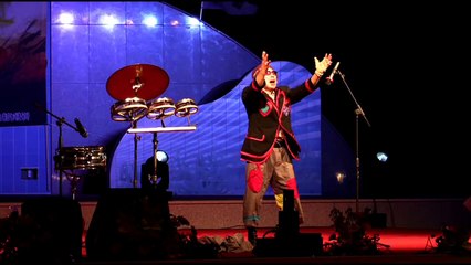 품바 각설이 소리꾼 지창수님 공연,전국 각설이 대부이며 회장 남당항 해변 가요제에서