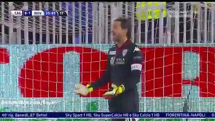 Pablo Gonzales Goal HD   Cagliari 0 1 Novara   29 02 2016 Serie B
