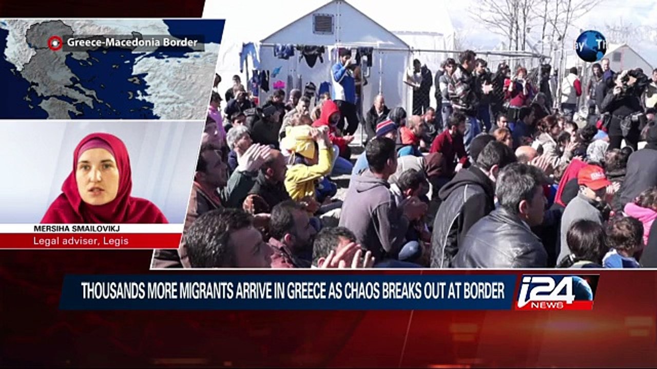 Risk rises for refugees at Greece-Macedonia boder