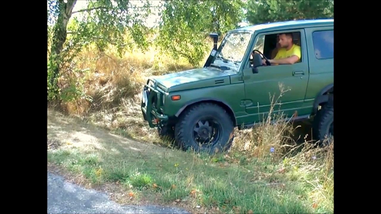 Suzuki Samurai 4x4 Off road Difflock Diagonal Test