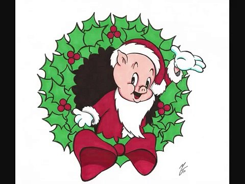 Blue Christmas - Porky Pig