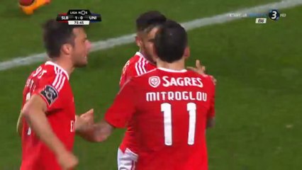 Jonas Goal HD - Benfica 2-0 Uniao 29.02.2016 HD