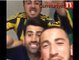 Fenerbahçeli futbolcular soyunma odasını tribüne çevirdi