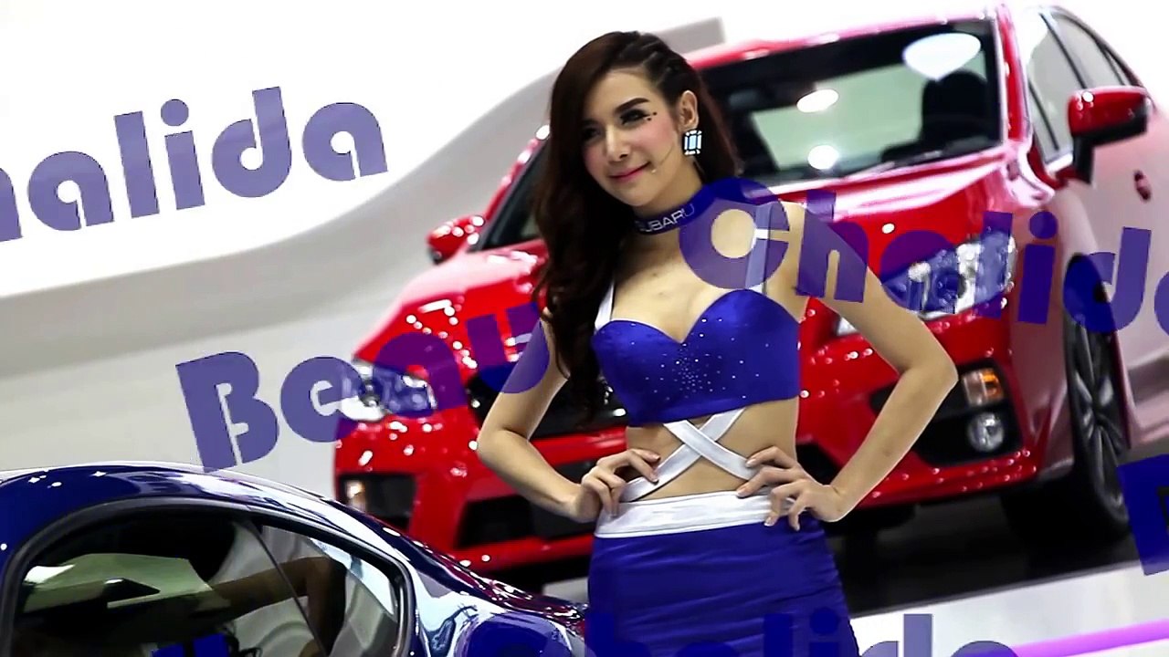 Amazing Beauty Chalida Subaru Motor Show