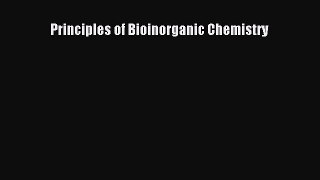 PDF Principles of Bioinorganic Chemistry Free Books