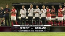 Oakland Mens Soccer vs Detroit Mercy Highlights 10/21/15
