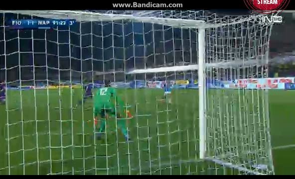 What a chance for Lorenzo Insigne - Fiorentina 1- 1 Napoli HD - 29.02.2016
