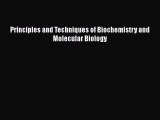 Download Principles and Techniques of Biochemistry and Molecular Biology  EBook
