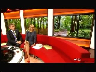 Louise Minchin & Bill Turnbull BBC Breakfast 12th October 2015
