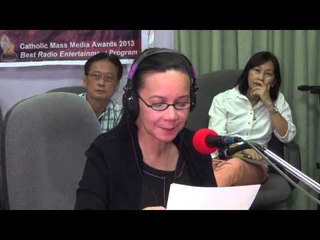 Poe reads poems for radio program