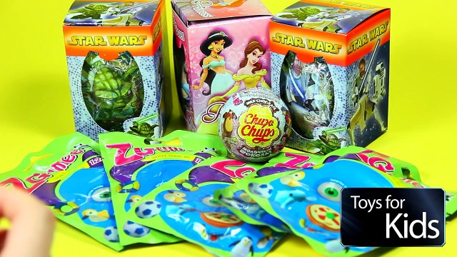 Маша и Медведь Новые Игрушки Звёздные Войны 2015 Masha and The Bear New Chupa Chups Star Wars