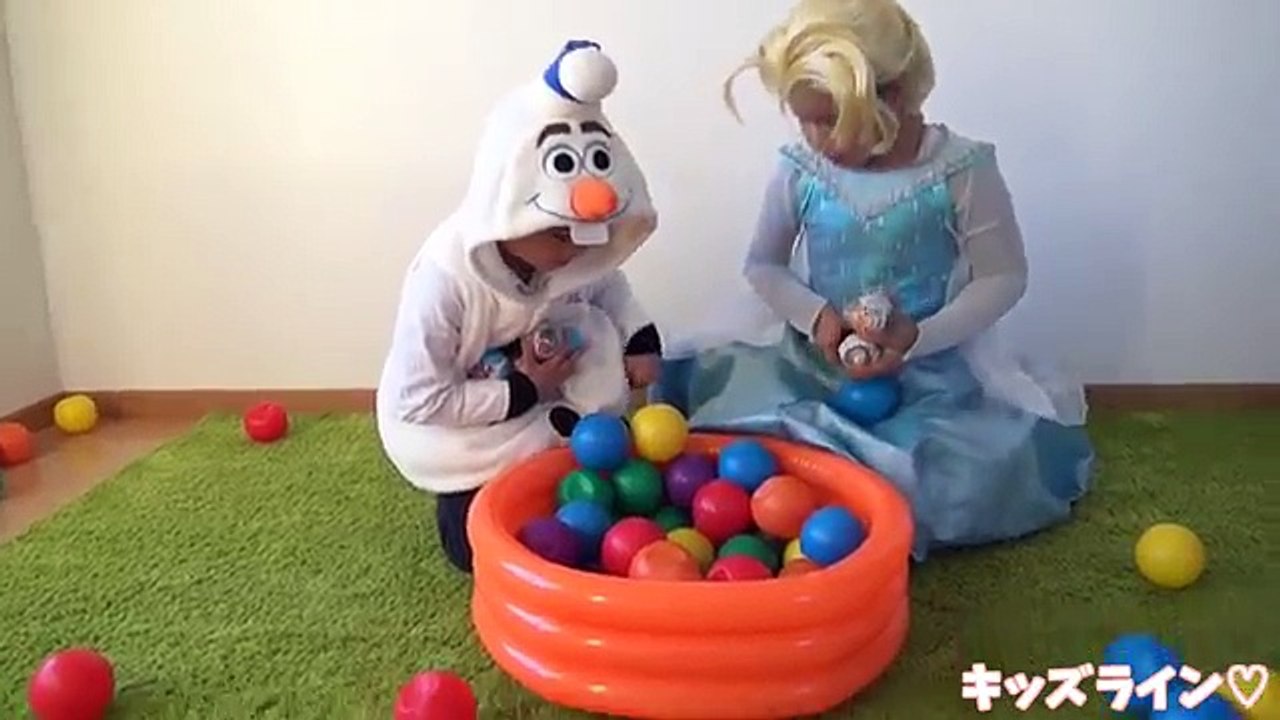 FROZEN surprise eggs Elas エルサ & アナ サプライズエッグ アナと雪の女王 チョコエッグ Anna