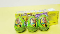 Scooby Doo Surprise Eggs Unboxing - Scooby doo shaggy rogers