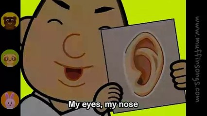 My Eyes Nose Mouth Ears _ Family Sing Along - Muffin Songs