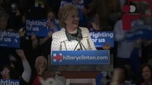 Hillary Clinton scores a victory in US state of South Carolina