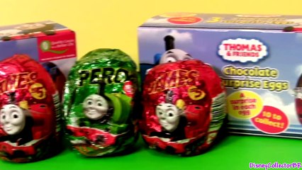 Thomas the Tank Engine Surprise Eggs Holiday Edition Same as Kinder Easter Egg Surprise