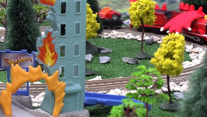 Hot Wheels Thomas and Friends Surprise Eggs Kinder Cars Dragon Destroyer Toy Thomas Engine