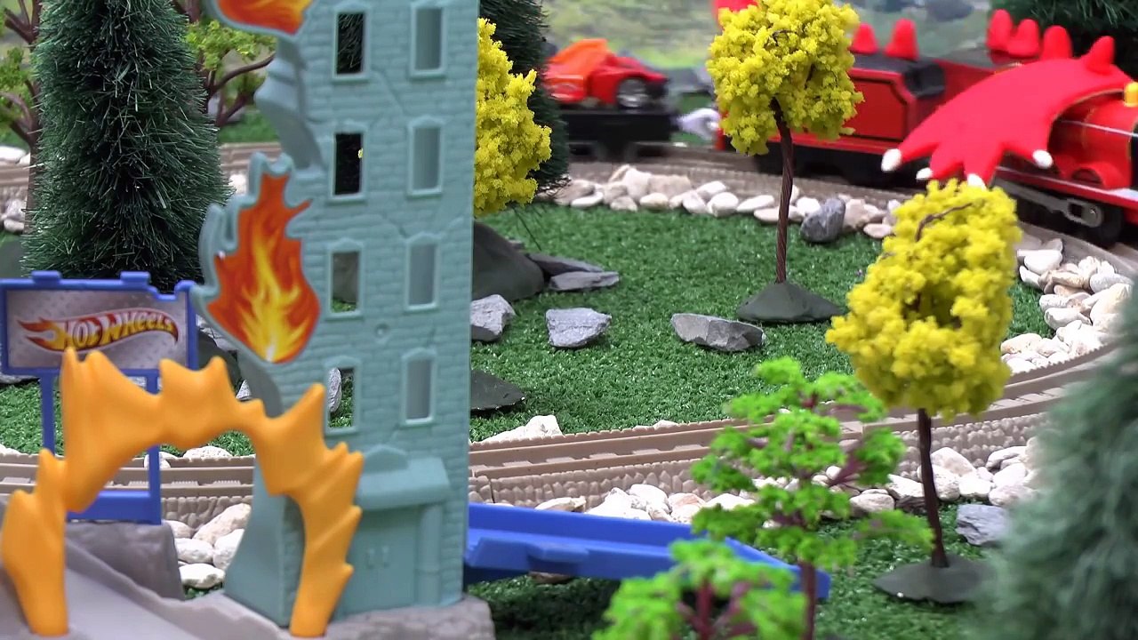 Hot Wheels Thomas and Friends Surprise Eggs Kinder Cars Dragon Destroyer Toy Thomas Engine