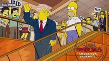 Los Simpsons se burlan de Donald Trump