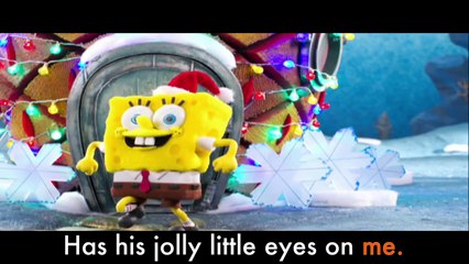 Its A SpongeBob Christmas | Santa Has His Eye On Me Music Video | Nick