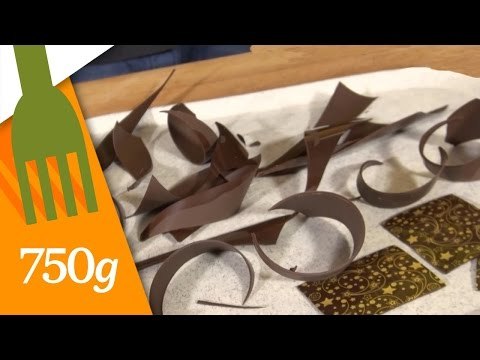 Comment faire des décors en chocolat ? - 750 Grammes