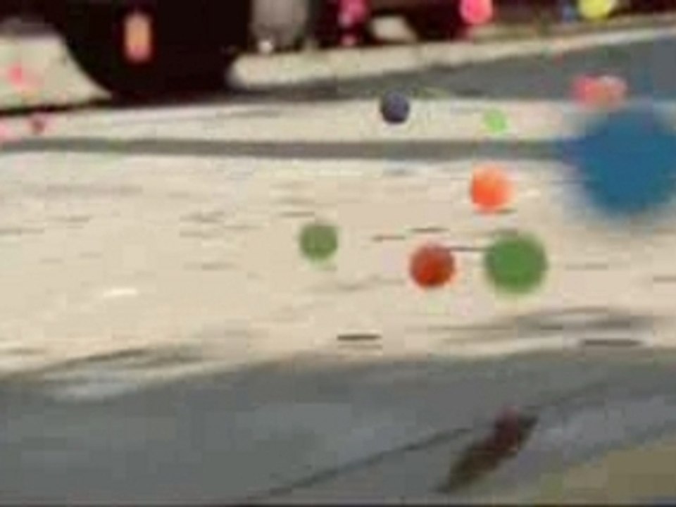 Pub Sony Bravia - Balles à San Francisco