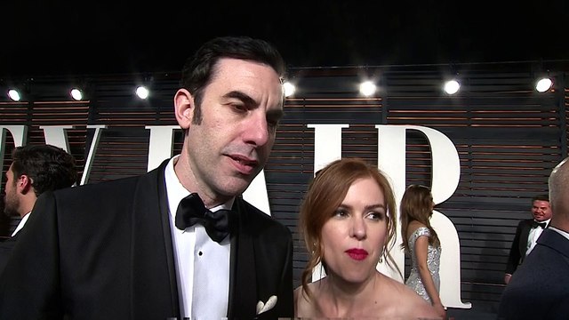 Sacha Baron Cohen reacts to the Oscars diversity row