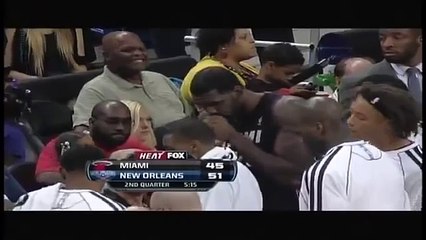 Greg Oden 1st Dunk Since 2009 in Heats Preseason Game