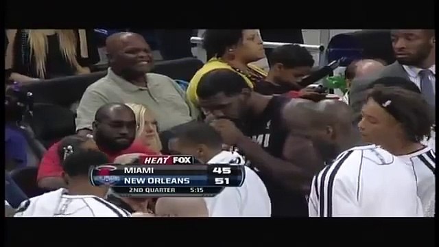 Greg Oden 1st Dunk Since 2009 in Heats Preseason Game
