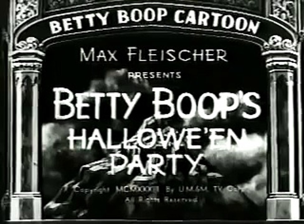 Betty Boop # 22 Betty Boops Halloween Party (1933) Cartoon