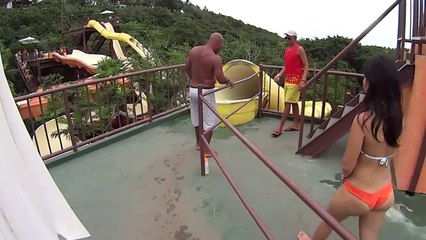 Ugauga Water Slide at Arraial d’Ajuda Eco Parque - Quereimbaba Water Slide at Arraial d’Ajuda Eco