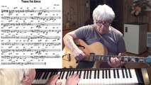 Theme For Ernie - Jazz guitar & piano cover ( Fred Lacey )