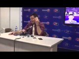 Post-game interview with coach Alex Compton after sweeping Hotshots in PBA semis