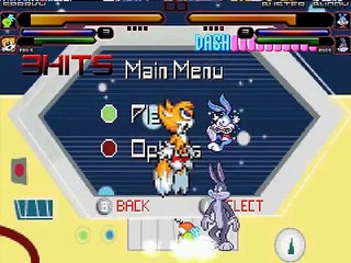 M.U.G.E.N Episode 2172 Sparky and Tails vs Buster Bunny and Bugs Bunny