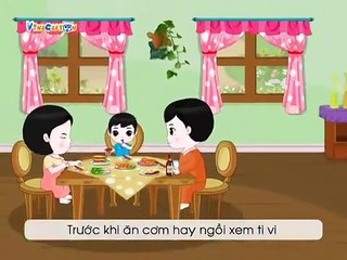 Kỹ năng sống Mầm non Tập 7 Không nên ăn kẹo vào buổi tối