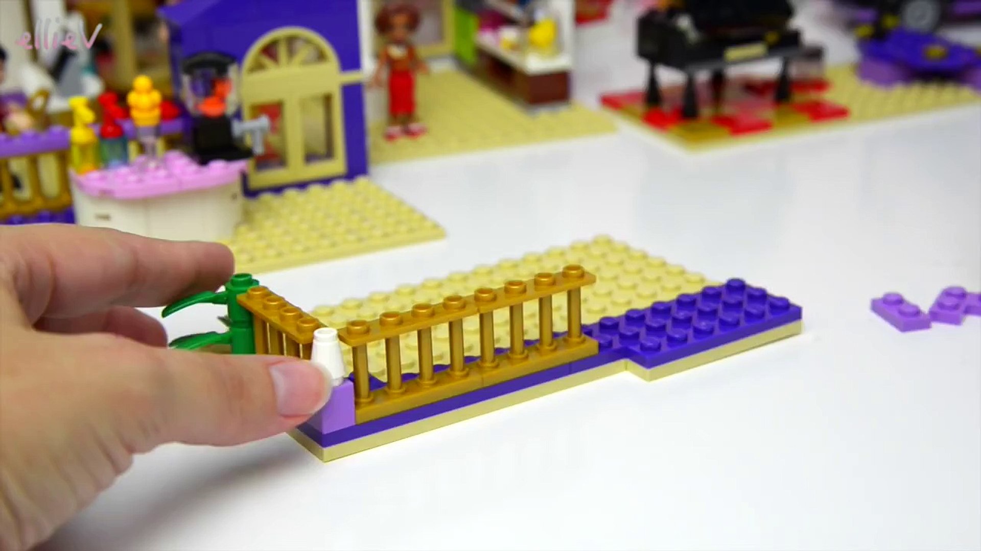 Lego Friends Heartlake Grand Hotel Set Unboxing Building Review Part Two -  Kids Toys - video Dailymotion
