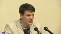 US student arrested in North Korea is paraded before media