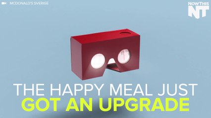 Happy Meals Are Being Transformed Into Virtual Reality Goggles
