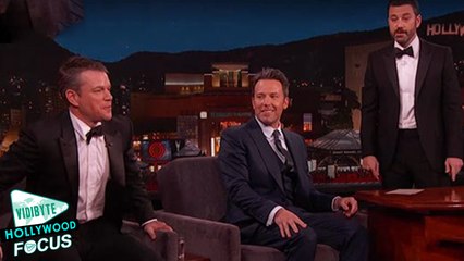 Ben Affleck Sneakily Smuggle Matt Damon onto Jimmy Kimmel Live