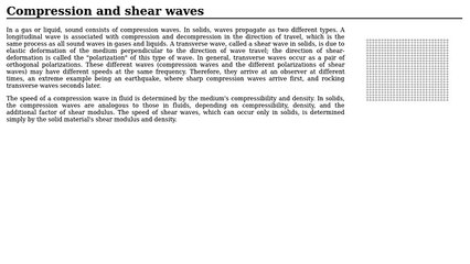 Compression and shear waves Speed of sound 1 (1024p FULL HD)
